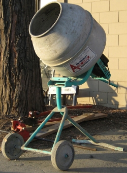 Rental store for 2 1 2  CU FT TRIPOD ELEC CONCRETE MIXER in San Jose CA