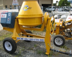 Rental store for 9 CU FT TOWABLE GAS CONCRETE MIXER in San Jose CA