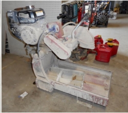 Used Equipment Sales GAS BRICK SAW in San Jose CA