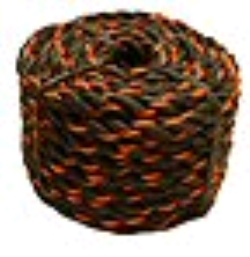 Rental store for ROPE, 3 8  X 50  BLACK ORANGE in San Jose CA