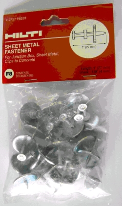 Rental store for HILTI 1  CONDUIT FASTENER in San Jose CA