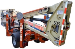 Rental store for TOWABLE BOOM LIFT, 35 in San Jose CA