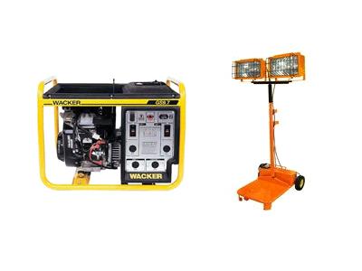 Generator and Lighting Equipment Rentals in San Jose, CA