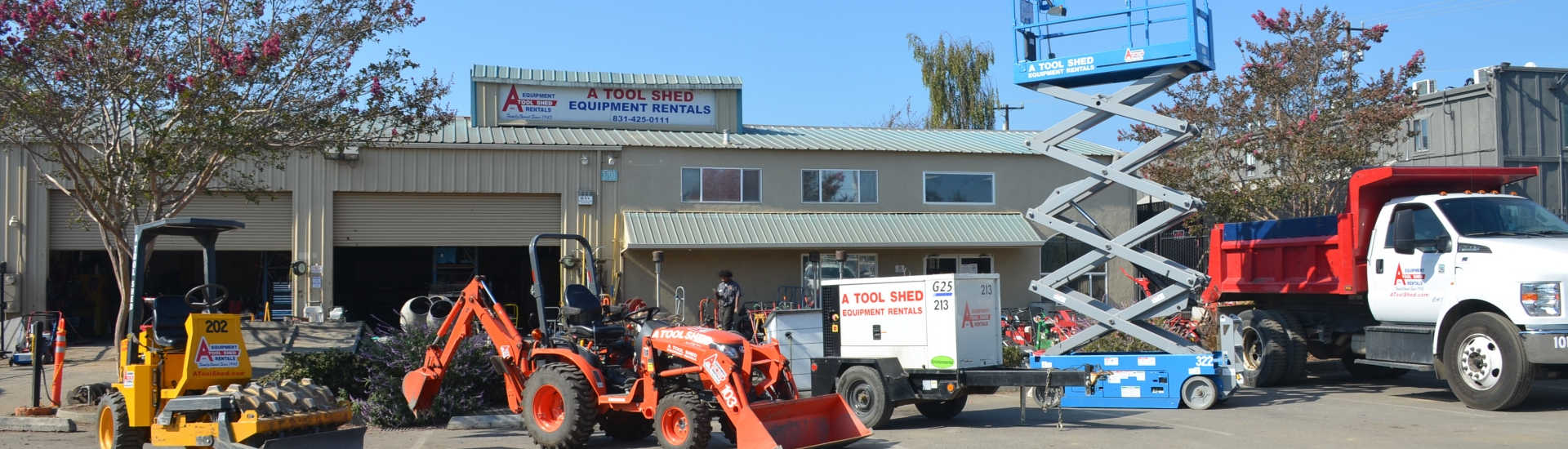 Equipment Rentals in Santa Clara County, Santa Cruz County, Monterey Bay & the Silicon Valley